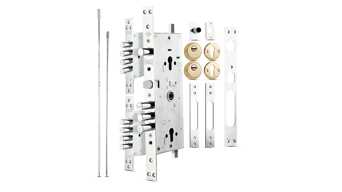 SERRURE PORTE BLINDEE MULTISYSTEM 256 SANS CYL KALE KILIT